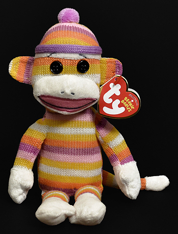Sock Monkey Beanie Baby