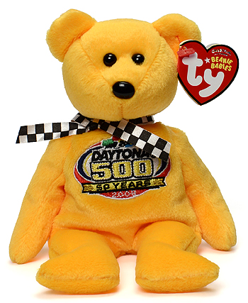 Racing Gold (Variant 2) Beanie Baby