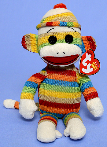 Socks the Sock Monkey (Variant 9) Beanie Baby