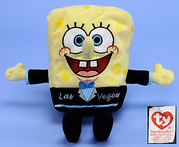 Vegas SpongeBob Beanie Baby