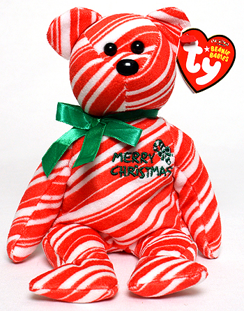 2007 Holiday Teddy (Variant 1) Beanie Baby