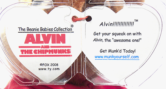 Alvin (Variant 1) Beanie Baby