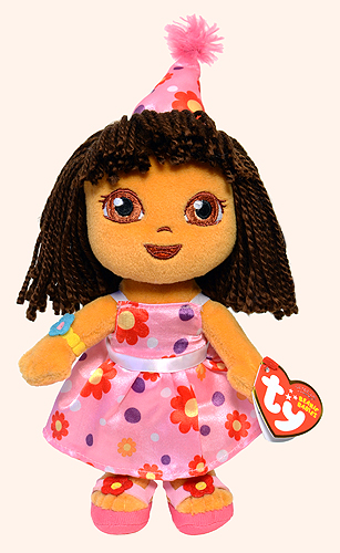 Happy Birthday Dora Beanie Baby